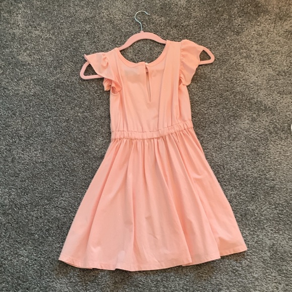 Soft pink dress with a delicate sparkle - Picture 3 of 3